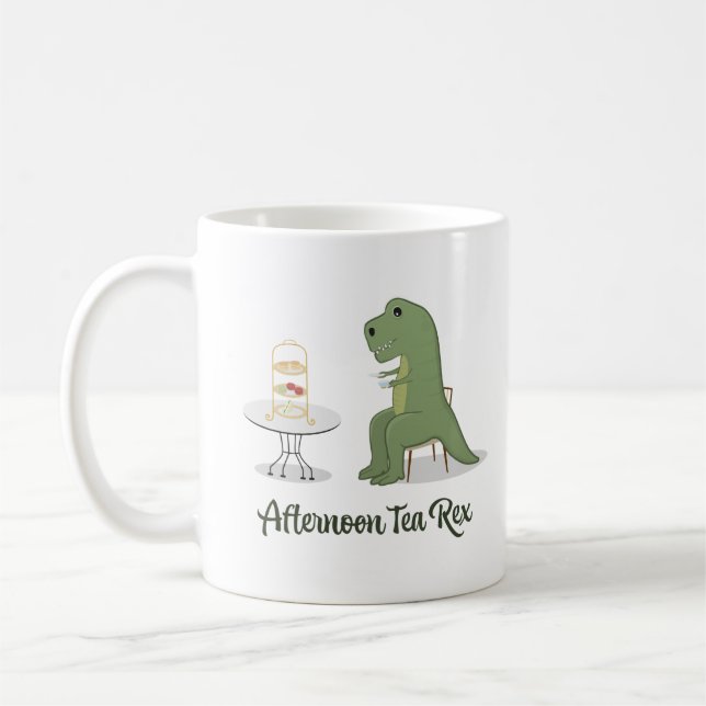 Afternoon Tea Rex Coffee Mug (Left)