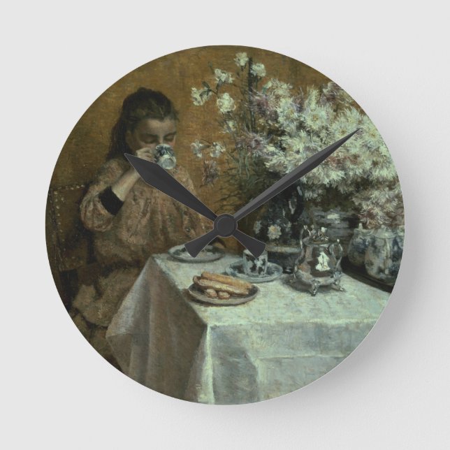 Afternoon Tea Round Clock (Front)