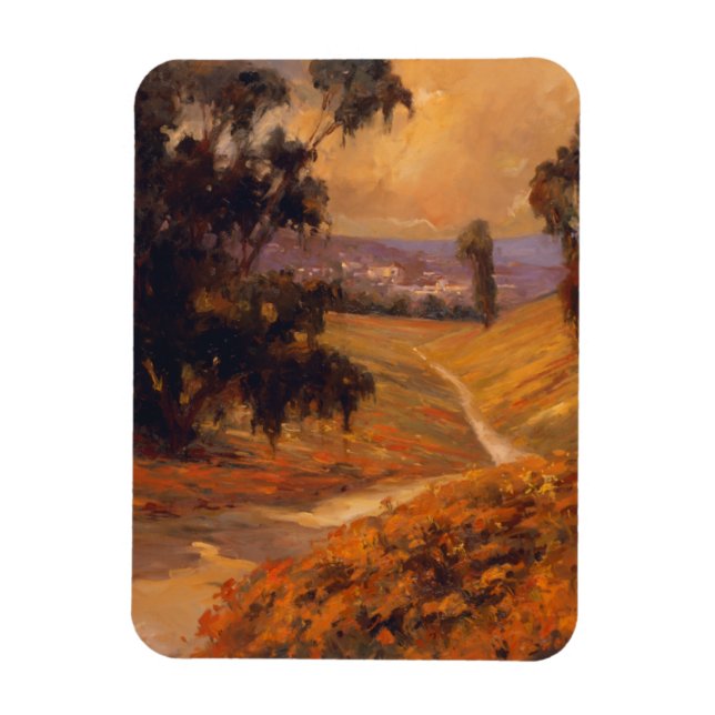 Afternoon Walk II Magnet (Vertical)