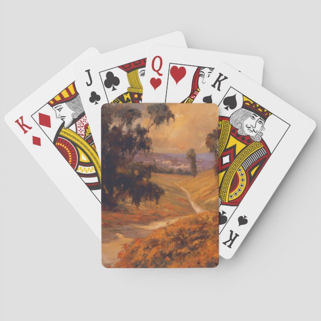 Afternoon Walk II Playing Cards (Back)