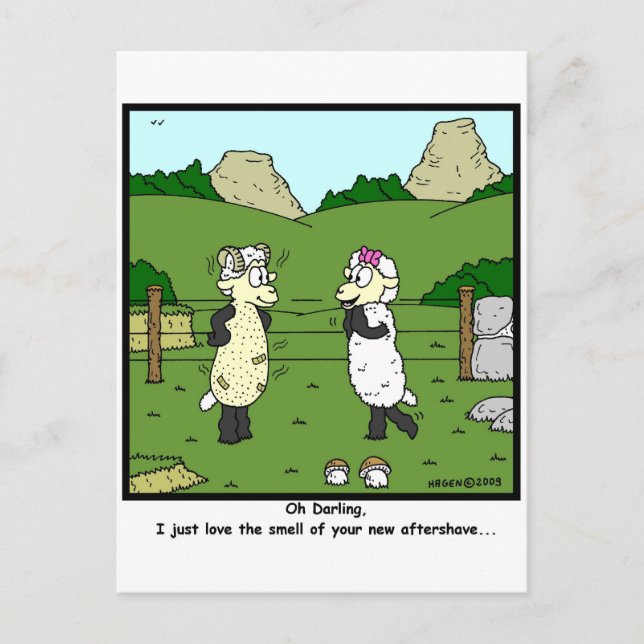 Aftershave Postcard (Front)