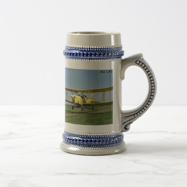 AG CAT BEER STEIN (Right)