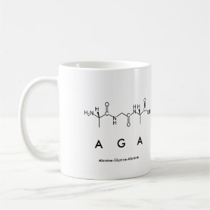 Aga peptide name mug