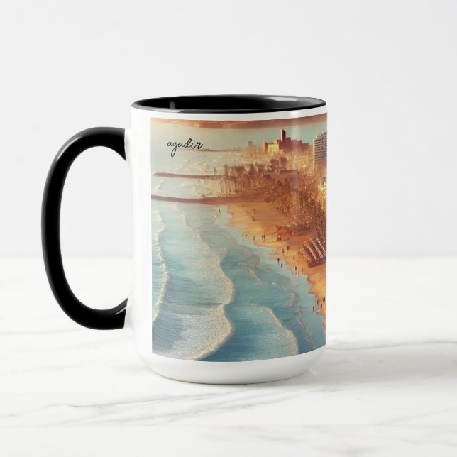 Agadir Skyline Mug - Vibes Sunset Côtières (Gauche)