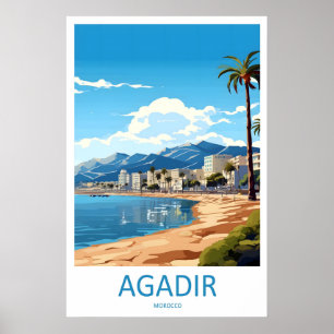 Agadir Voyage Impression Art Mural Agadir Décorati