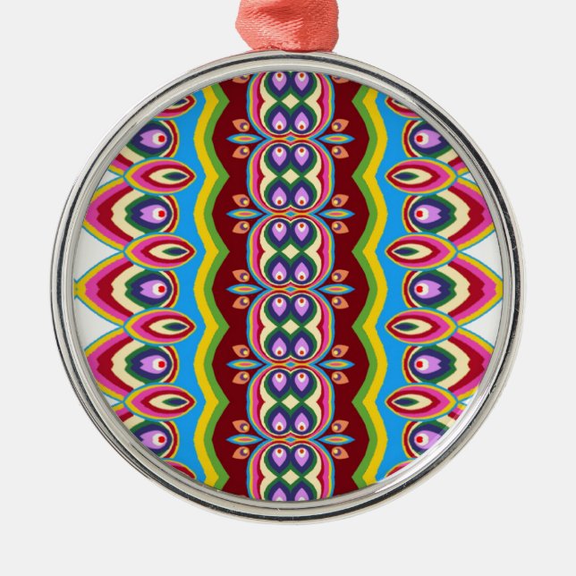Again and Again Metal Ornament (Front)