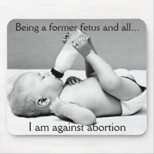 against abortion mouse pad