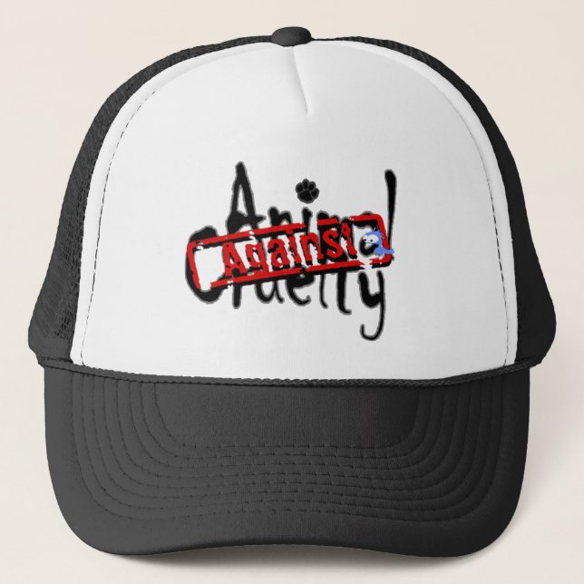 Against Animal Cruelty Hat (Front)