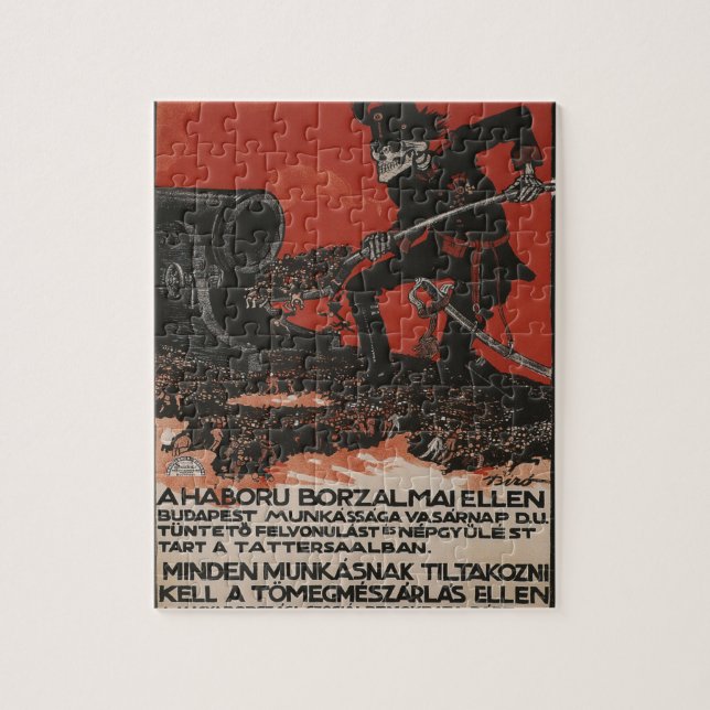 Against the horrors Propaganda Poster Jigsaw Puzzle (Vertical)