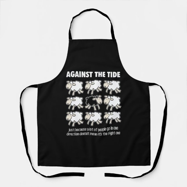 Against the Tide Apron (Front)