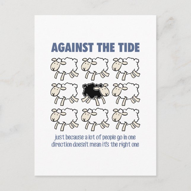 Against the Tide Postcard (Front)