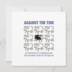 Against the Tide Thank You Card