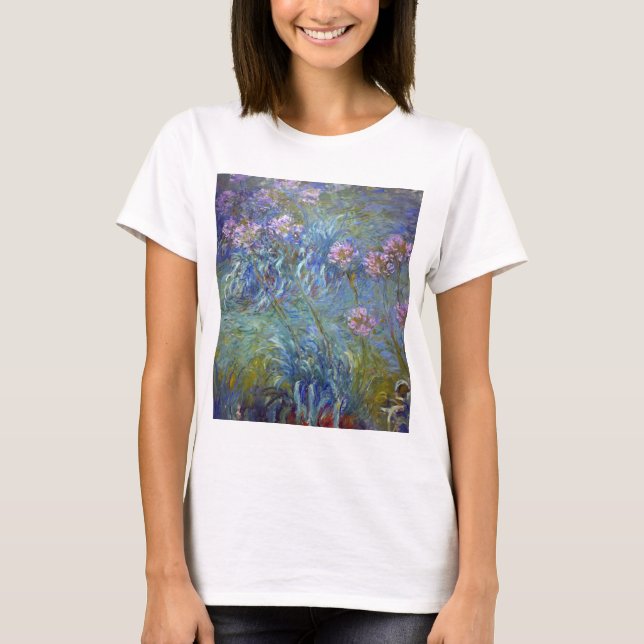 Agapanthus, Monet T-Shirt (Front)