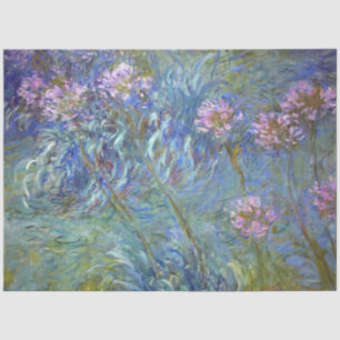 Agapanthus, Monet Tissue Paper