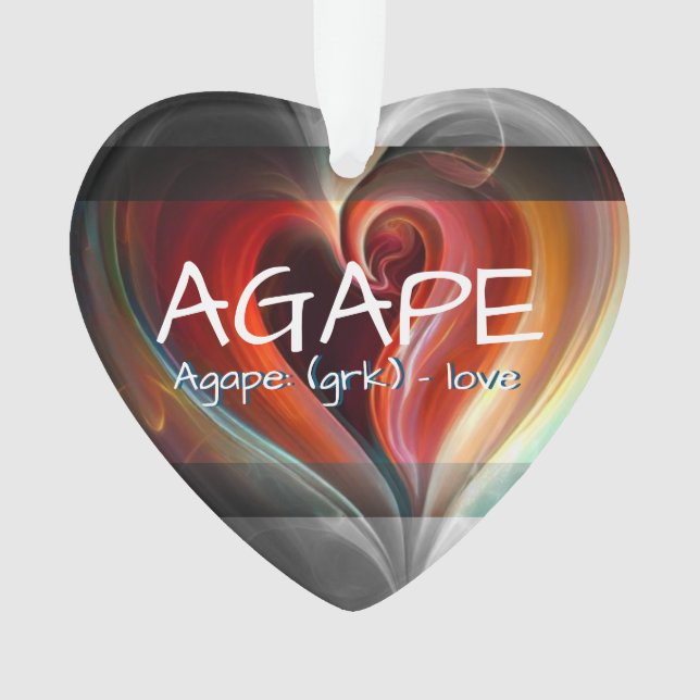 Agape - Le coeur de l'amour (devant)