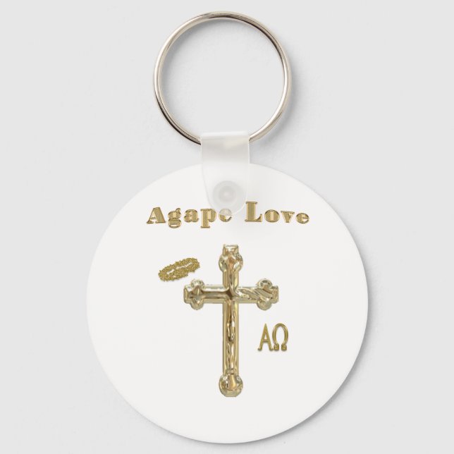 Agape love keychain (Front)