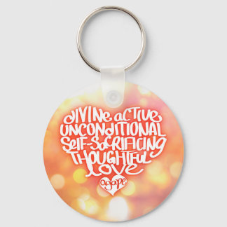 Agape Love Keychain