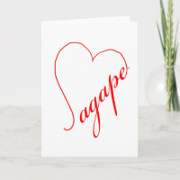 Agape (red) Note Car