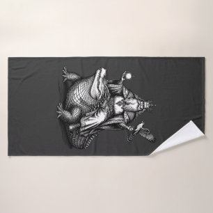Agares and the Ancient Beast Bath Towel Set