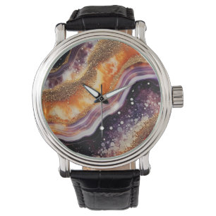 Agate Art Watch