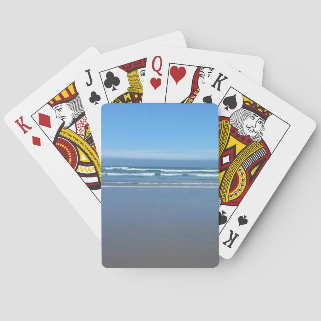 Agate Beach, Oregon Playing Cards (Back)