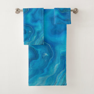 Agate de marbre bleu et Turquoise Résumé