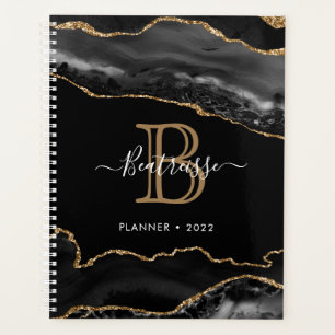Agate de Parties scintillant glamour Monogramme d'