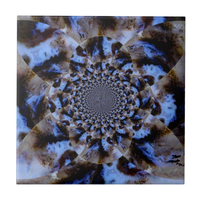 Agate Designer Bath Tile (Front)