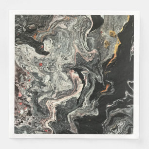 Agate Fluid Marble Napkin