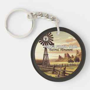 Agate Fossil Beds National Monument  Keychain