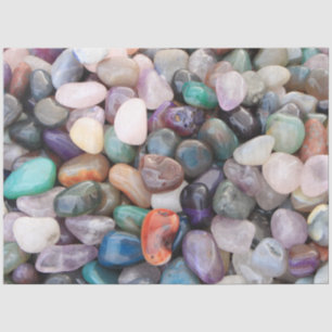 Agate Gemstones Background Decoupage Tissue Paper