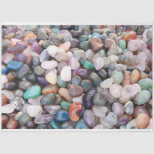 Agate Gemstones Background Decoupage Tissue Paper