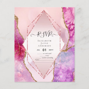 AGATE GLITTER RSVP Budget Flyer
