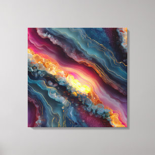 Agate Marble Canvas Art