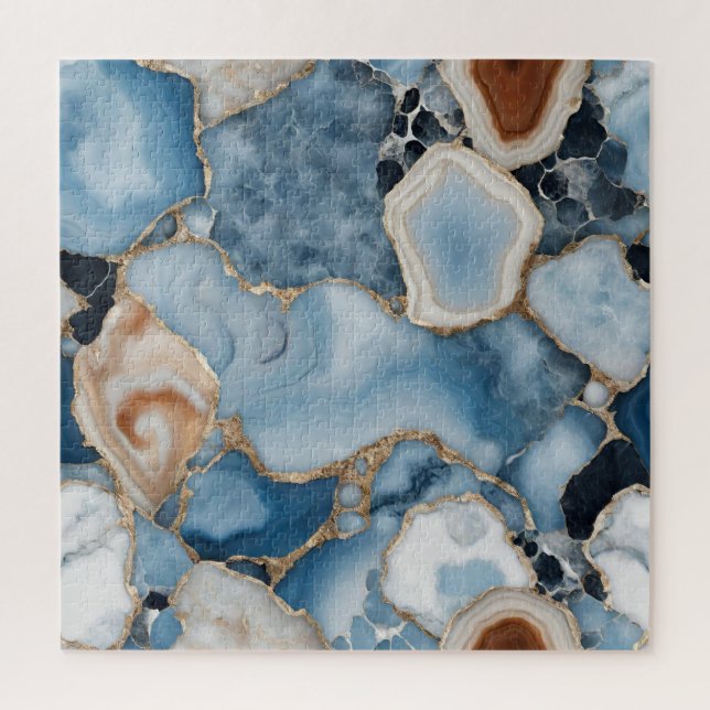 Agate Marble Puzzle (Vertical)