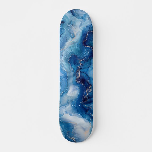 Agate Marble Skateboard (Front)