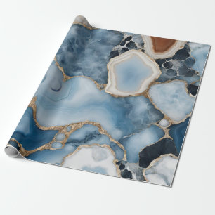 Agate Marble Wrapping Paper