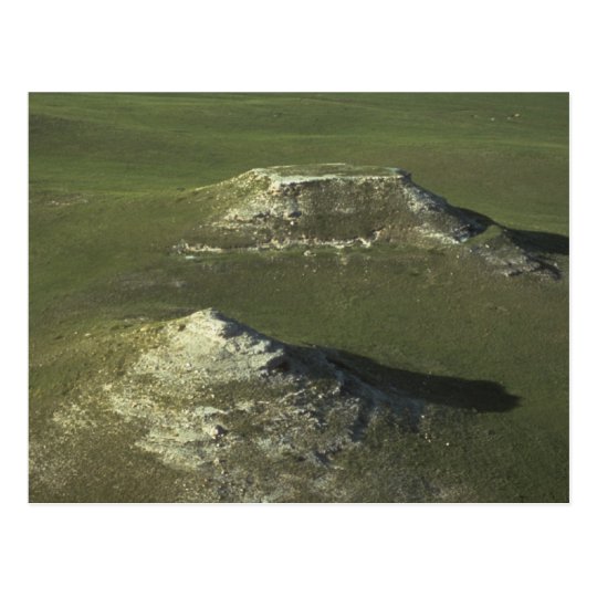 agate national park green mounds and plains postcard