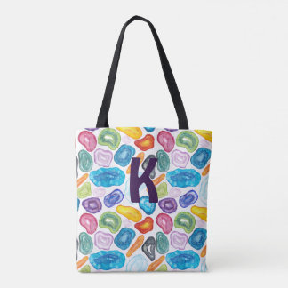 Agate, quartz, two sided & sizes - Personalized Tote Bag