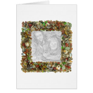 Agate Square Photo Card