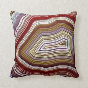 Agate Throw Pillow
