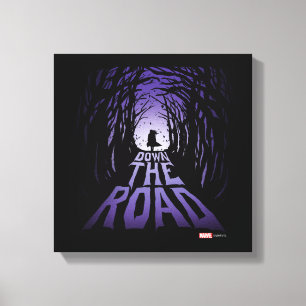 Agatha   Down The Road Canvas Print