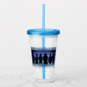 Agatha Take Me To The Witches' Road Acrylic Tumbler