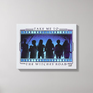 Agatha | Take Me To The Witches' Road Canvas Print