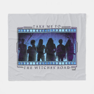 Agatha | Take Me To The Witches' Road Fleece Blanket