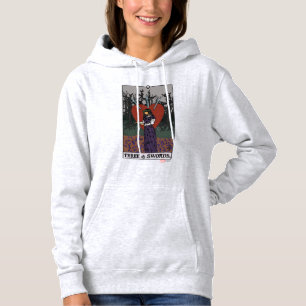 Agatha   Three of Swords Tarot Graphic Hoodie