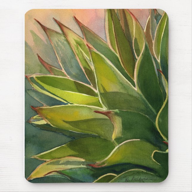 Agave attenuata mousepad (Front)