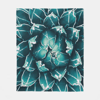 agave cactus,  abstract nature background,  top vi fleece blanket