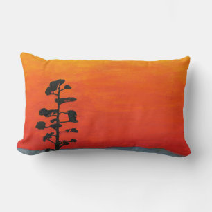 Agave Sunset Lumbar Pillow