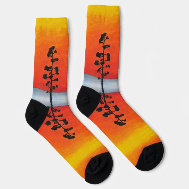 Agave Sunset Socks (Right)